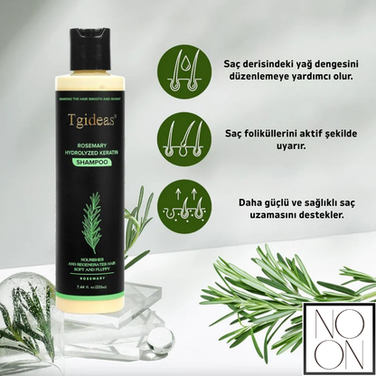 NOON®  – Rosemary Organik Biberiye & Saç Güçlendirici Şampuan