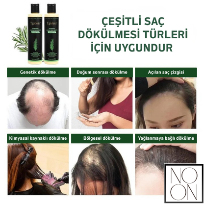 NOON®  – Rosemary Organik Biberiye & Saç Güçlendirici Şampuan